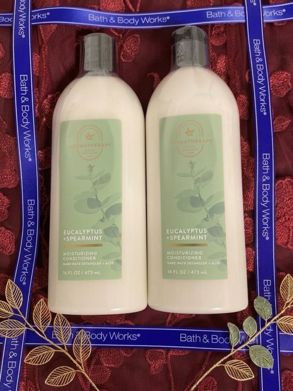 NWT Bath & Body Works Eucalyptus Spearmint Moisturizing Conditioner Set of 2